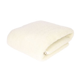 Plaid en laine naturelle de mouton