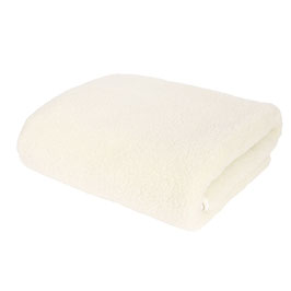 Couverture en laine naturelle de mouton