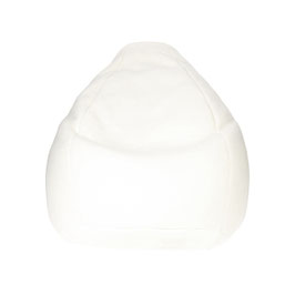 Bean bag Sofa Pouf poire en laine naturelle de mouton écru fabriqué en France