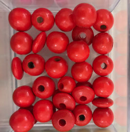 Palline decorative e distanziatori lettere in legno (il prezzo si intende per il numero totale di palline e distanziatori necessari per comporre il portaciuccio)