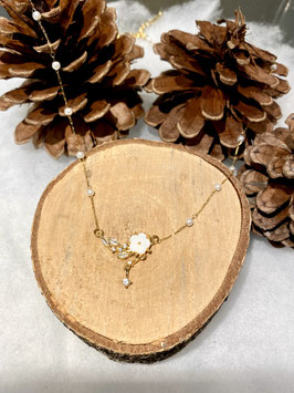 Collana fiore di neve