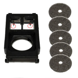 電極ユニット + エアフィルター 5枚セット