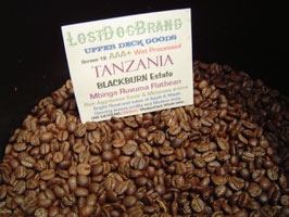 TANZANIA. Blackburn Estate. Mbinga Ruvuma Flatbean AAA+ EP. Organic