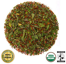 Peppermint Rooibos, Organic Fair Trade Rooibos Blend