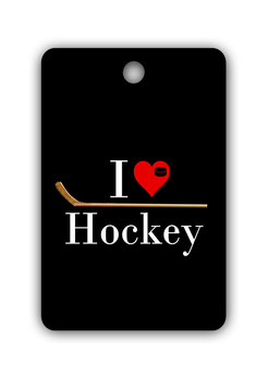 Duftanhänger "I love Hockey"