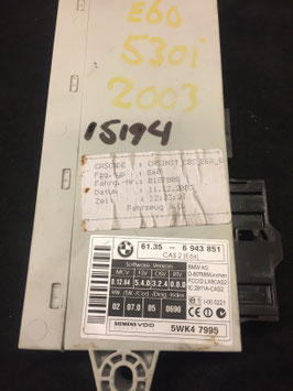 CAS 2 module BMW E60 530i 2003 oem 6943851