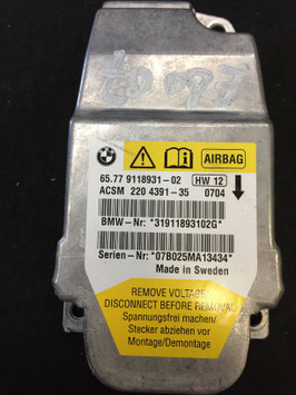 Airbag module BMW E60 E61 oem 9118931