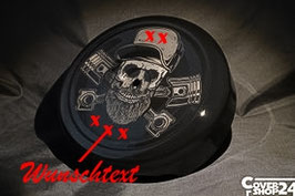 Luftfilterdeckel "Kolben-Skull"