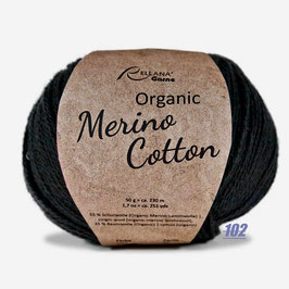 Organic Merino Cotton  LL 230m/ 50gr.  Nadelstärke 3-4.