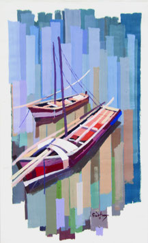 Fred Abuga, »Anchores Boats«