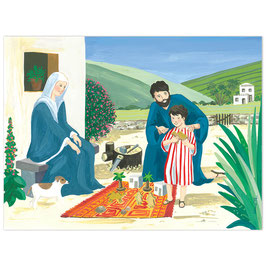 Puzzle la Sainte Famille à Nazareth