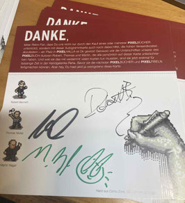 FAN-BONUS: Autogrammkarte