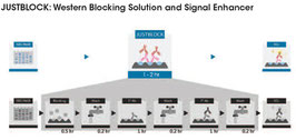 EZEE JUSTBLOCK Western Blocking Lösung und Signalverstärker, 500ml