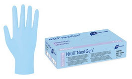 Nitril® NextGen® blauer Nitriluntersuchungs- und Schutzhandschuh, VE = 100 St.