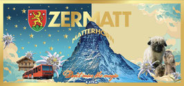 Zermatt Gold Foil Card