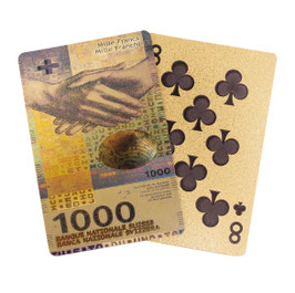 Gold Foil Playing Card