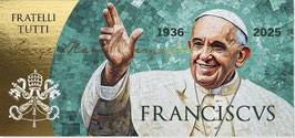 Pope Francis Gold Foil Card