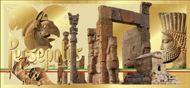 Persepolis Iran Gold Foil Card