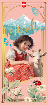 Heidi Gold Foil Card