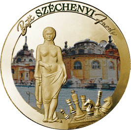 Széchényi thermal bath Budapest Hungary