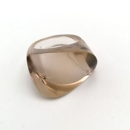 xs- Designring braun transparent