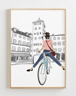 Radlerin Traunstein