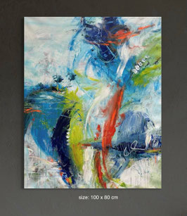 Echoes of freedom II  (100x80cm)