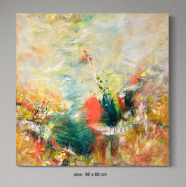 Joyful emotions II  (80x80cm)