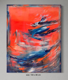 Dance of the elements II  (100x80cm)