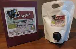 1 x 3 Liter Bio Aronia Muttersaft Bag in Box "ANGEBOT"