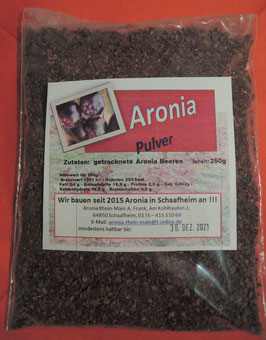 Bio-Aronia-Pulver 250g