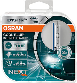 OSRAM D1S CBN XENARC COOL BLUE® INTENSE (NEXT GEN)  XENON BRENNER 6200 K 35W