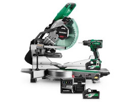 HIKOKI 36V LI-ION MULTIVOLT ACCU AFKORTZAAG & BOOR-/SCHROEFMACHINE COMBISET 3X 4,0/8,0AH ACCUC 3610DRAW4PZ
