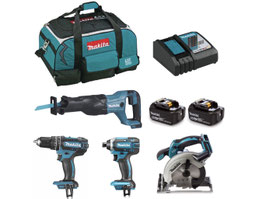 MAKITA FST804 COMBISET 18V 5.0AH