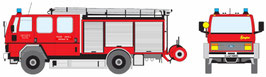 Art. 4127 - FORD CARGO 1320 - LF16 der FORD-Werksfeuerwehr