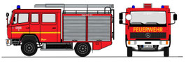 Art. 4069 - Mercedes Benz 917 AF - LF 8/6