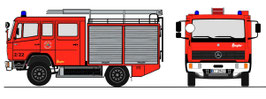 Art. 4063 - Mercedes Benz 917 AF - LF 8/6