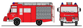 Art. 4058 - Magirus Deutz "Zeta" 90M5 - Löschgruppenfahrzeug LF8