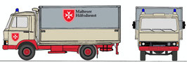 Art. 4089 - Magirus Deutz "Zeta" 90M5 - Gerätewagen GW