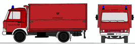Art. 4086 - Magirus Deutz "Zeta" 90M5 - Gerätewagen GW-KatS