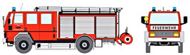 Art. 4034 - FORD CARGO 1320 - LF16/12 der Fw. Köln-Lövenich