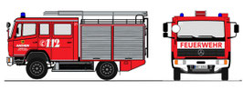Art. 4061 - Mercedes Benz 917 AF - LF 8/6