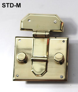STD-M - Serrure Valise Trenois Decamps laiton massif