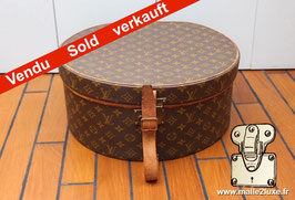 1975 - Boite à chapeau ronde Louis Vuitton