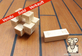 Le Pateki – Réédition Louis Vuitton 2006 – Jeu de société en bois – Cadeau VIP