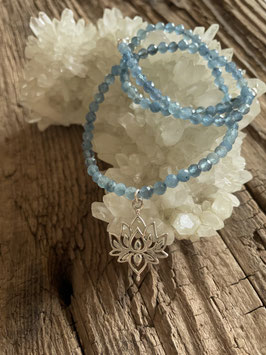 Edelsteinkette "Lotus"