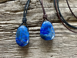 Lederband mit Lapis Lazuli