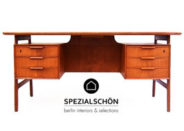 Teak Schreibtisch, Sekretär - Made in Denmark