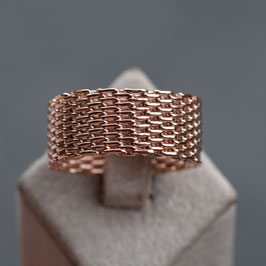 Vintage Unikat: Mesh Ring