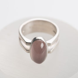 Vintage Unikat: Ring Rosenquarz